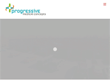 Tablet Screenshot of progressivemedicalconcepts.com
